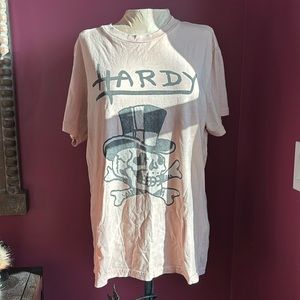 Ed Hardy Pink Skull Short Sleeve T-Shirt Medium